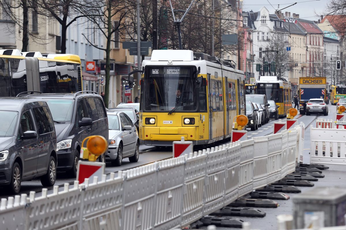 Köpenick Verkehr Baustelle