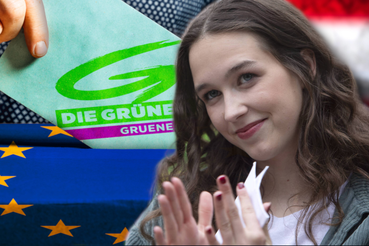 Desaster für die Grünen vor Europawahl in Österreich.