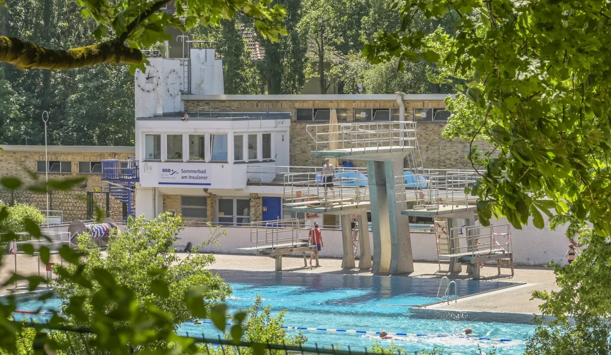 Freibad in Berlin