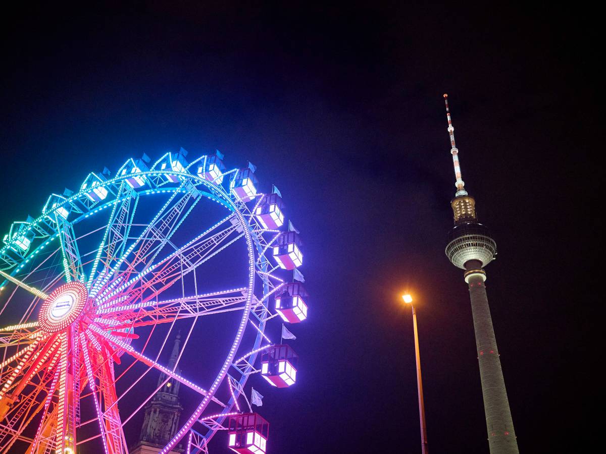 Weihnachtsmarkt auf dem Alexanderplatz